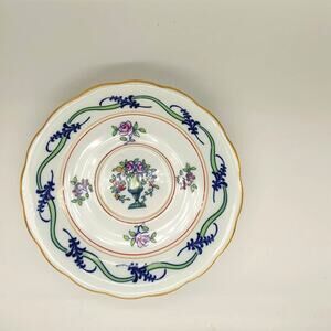 Minton Falmouth Pattern Antique Saucer Set